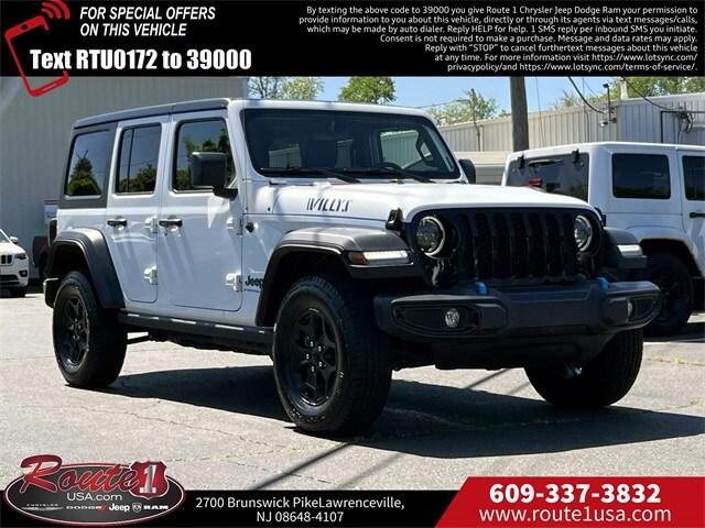 used 2023 Jeep Wrangler 4xe car, priced at $29,896