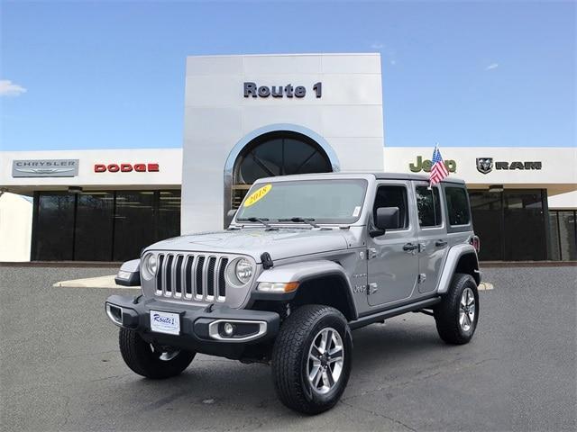 used 2018 Jeep Wrangler Unlimited car, priced at $18,388
