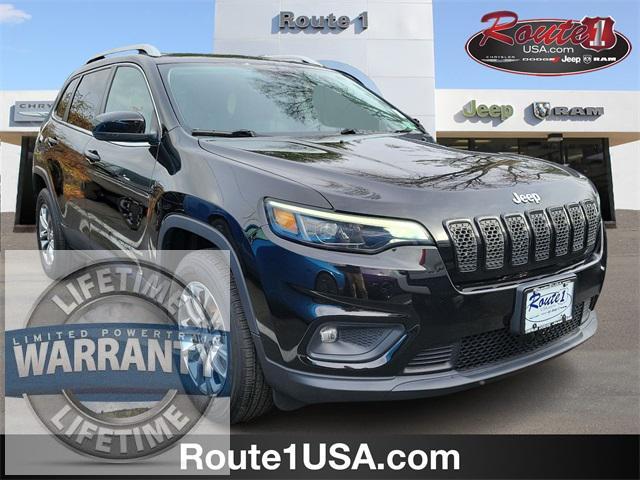 used 2021 Jeep Cherokee car, priced at $23,867