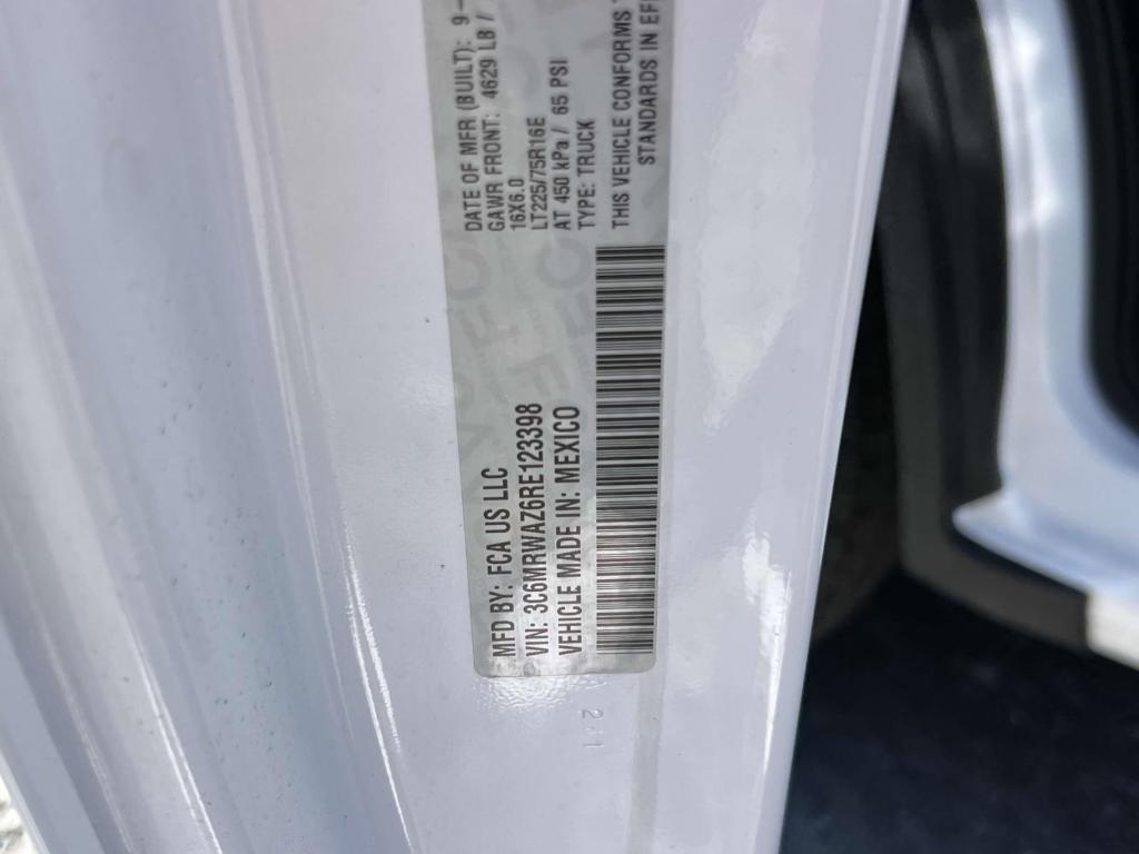 new 2024 Ram ProMaster 3500 car, priced at $70,578
