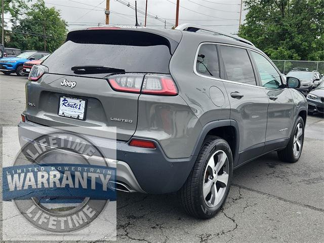 used 2021 Jeep Cherokee car, priced at $22,620