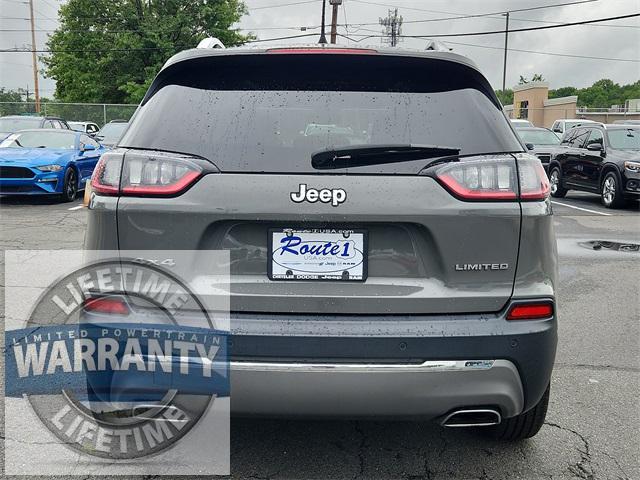 used 2021 Jeep Cherokee car, priced at $22,620