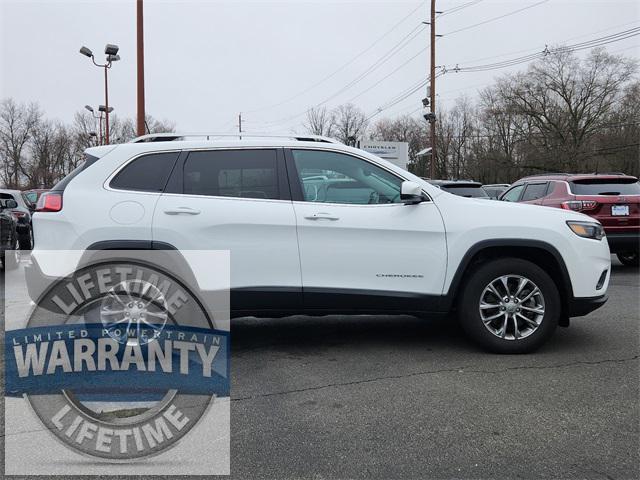 used 2021 Jeep Cherokee car, priced at $24,507