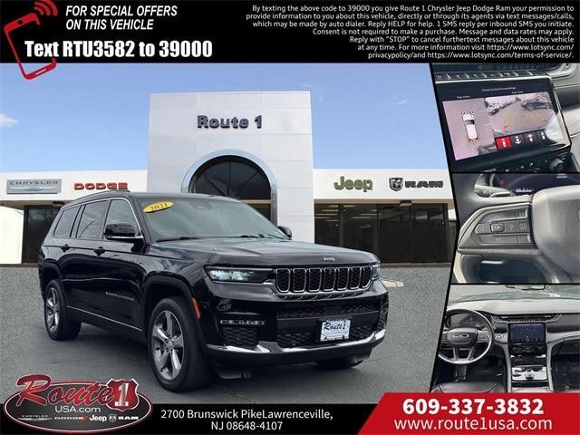 used 2021 Jeep Grand Cherokee L car, priced at $31,595