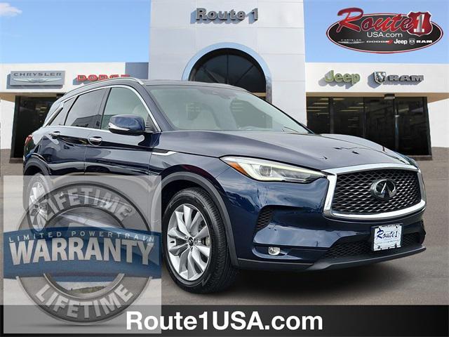 used 2021 INFINITI QX50 car, priced at $24,074