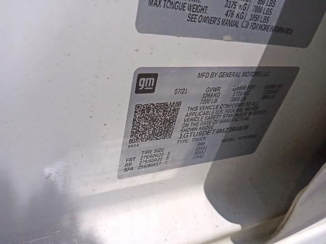 used 2021 GMC Sierra 1500 car, priced at $21,620