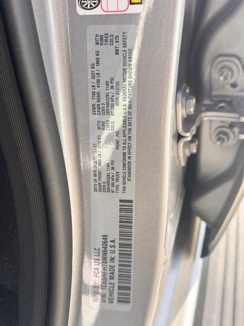 used 2021 Ram 1500 car, priced at $45,776