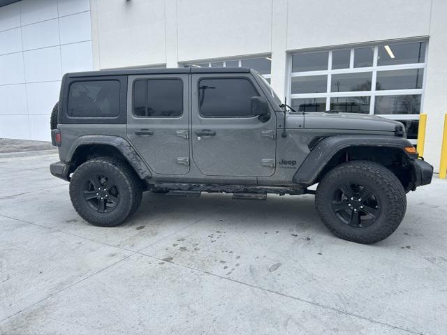 used 2021 Jeep Wrangler Unlimited car, priced at $28,830