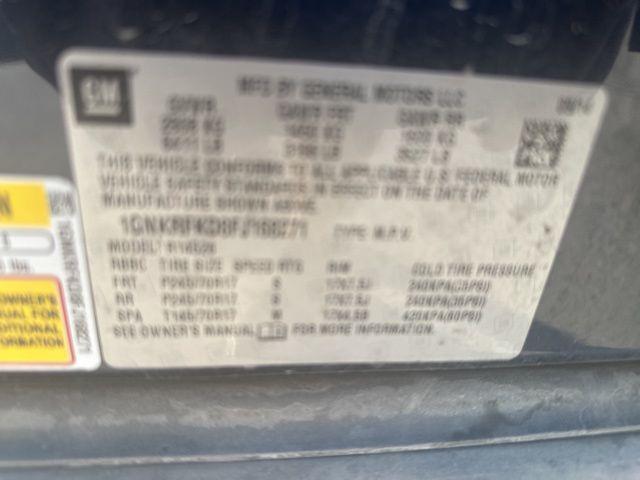 used 2015 Chevrolet Traverse car, priced at $7,550