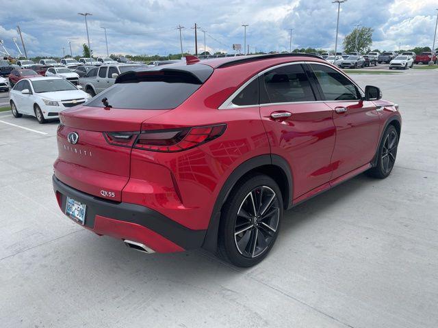 used 2023 INFINITI QX55 car, priced at $36,430