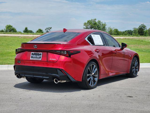 used 2023 Lexus IS 350 car, priced at $42,640