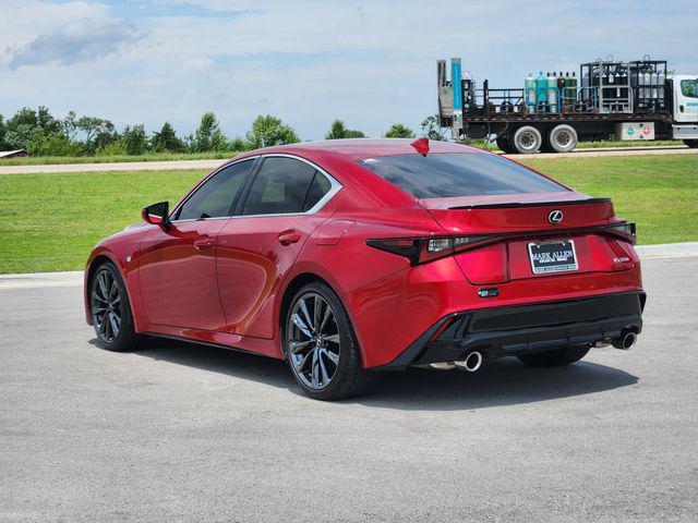 used 2023 Lexus IS 350 car, priced at $42,640
