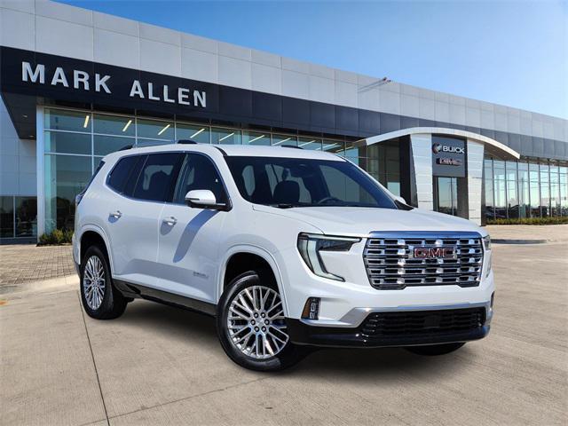 new 2025 GMC Acadia car, priced at $56,590