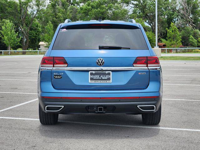 used 2021 Volkswagen Atlas car, priced at $28,676