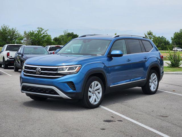 used 2021 Volkswagen Atlas car, priced at $28,676