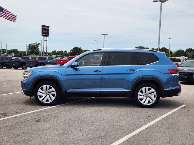 used 2021 Volkswagen Atlas car, priced at $28,676
