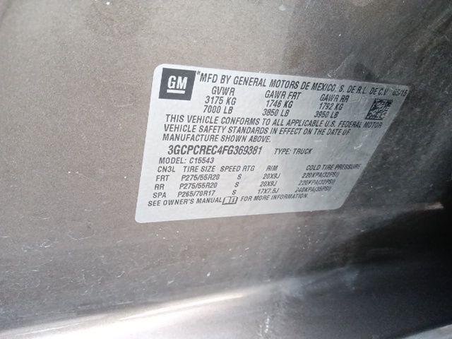 used 2015 Chevrolet Silverado 1500 car, priced at $16,420