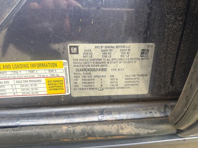 used 2013 Buick Enclave car, priced at $7,420