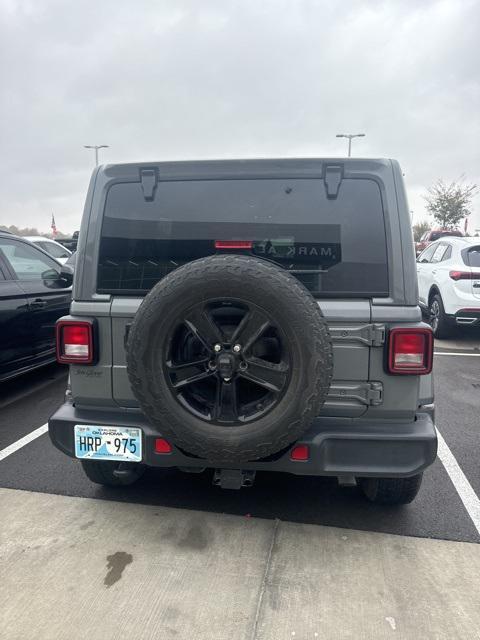 used 2021 Jeep Wrangler Unlimited car, priced at $34,980