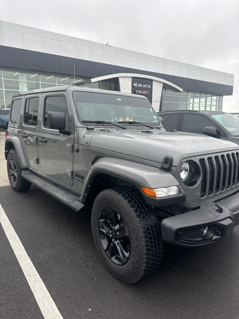 used 2021 Jeep Wrangler Unlimited car, priced at $34,980