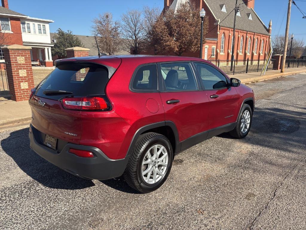 used 2017 Jeep Cherokee car, priced at $16,331