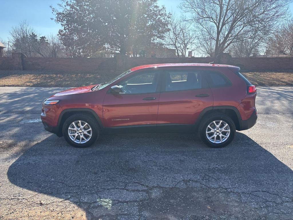 used 2017 Jeep Cherokee car, priced at $16,331