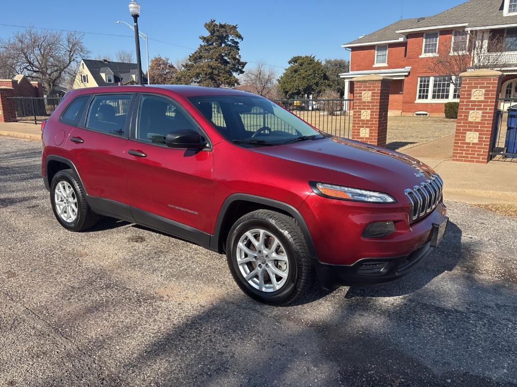 used 2017 Jeep Cherokee car, priced at $16,331