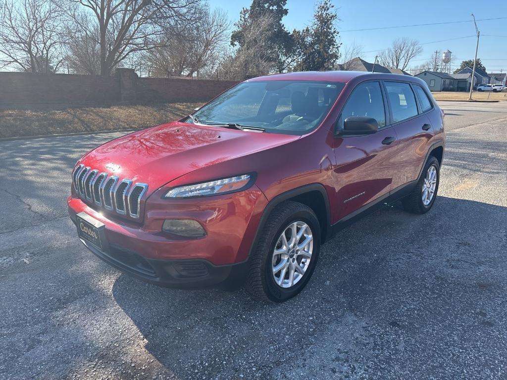 used 2017 Jeep Cherokee car, priced at $16,331