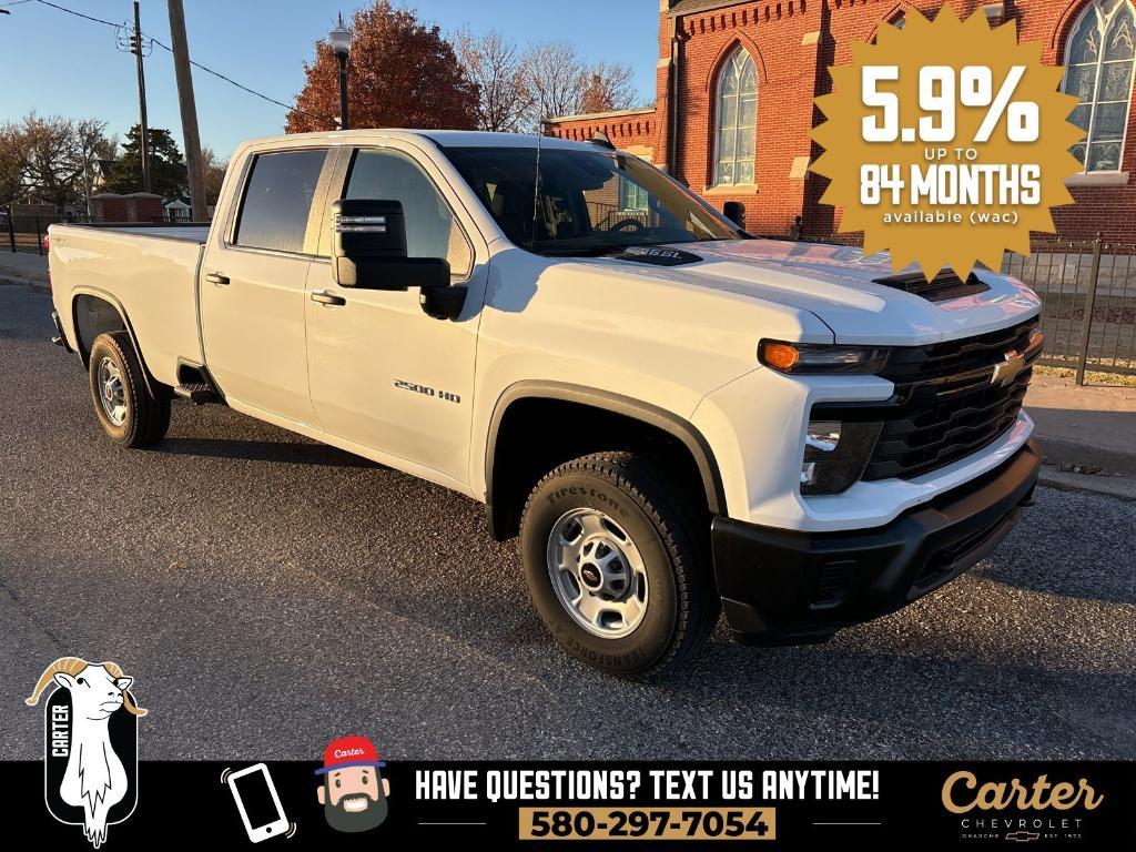 new 2024 Chevrolet Silverado 2500 car, priced at $53,265