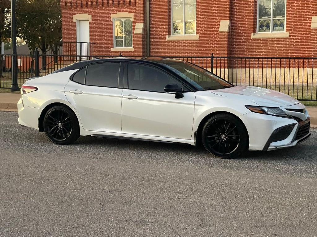 used 2021 Toyota Camry car, priced at $25,000