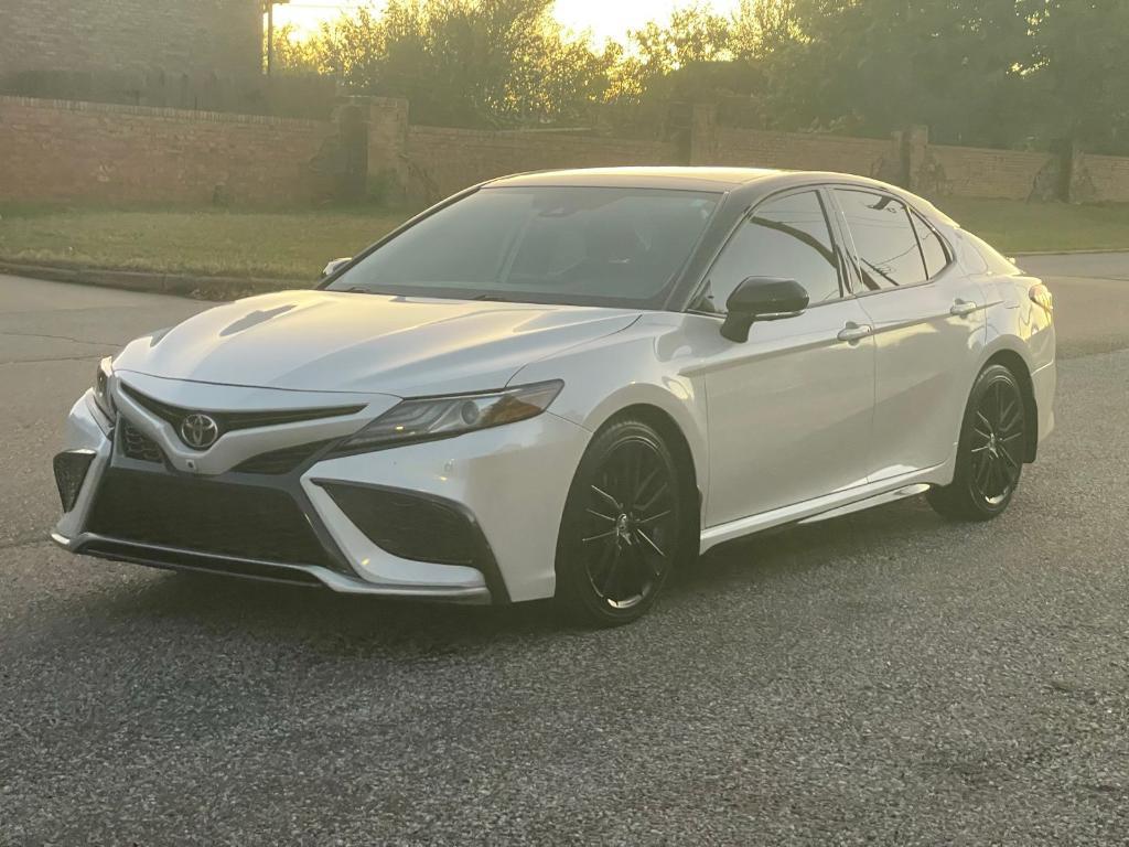 used 2021 Toyota Camry car, priced at $25,000