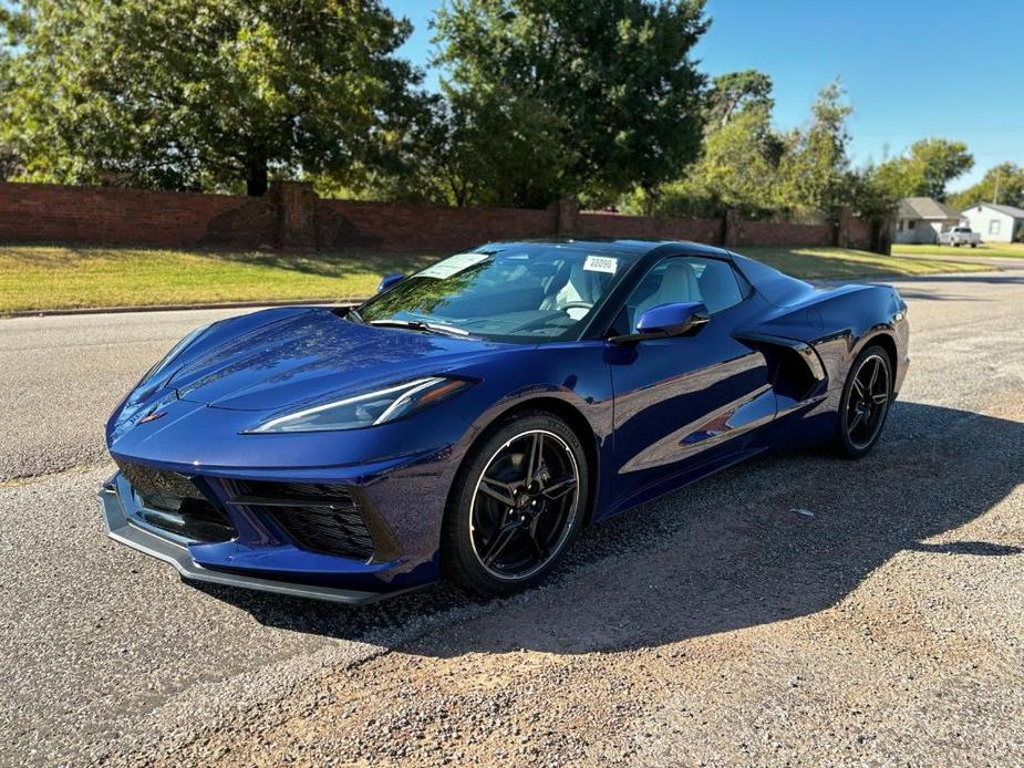 new 2025 Chevrolet Corvette car, priced at $77,950