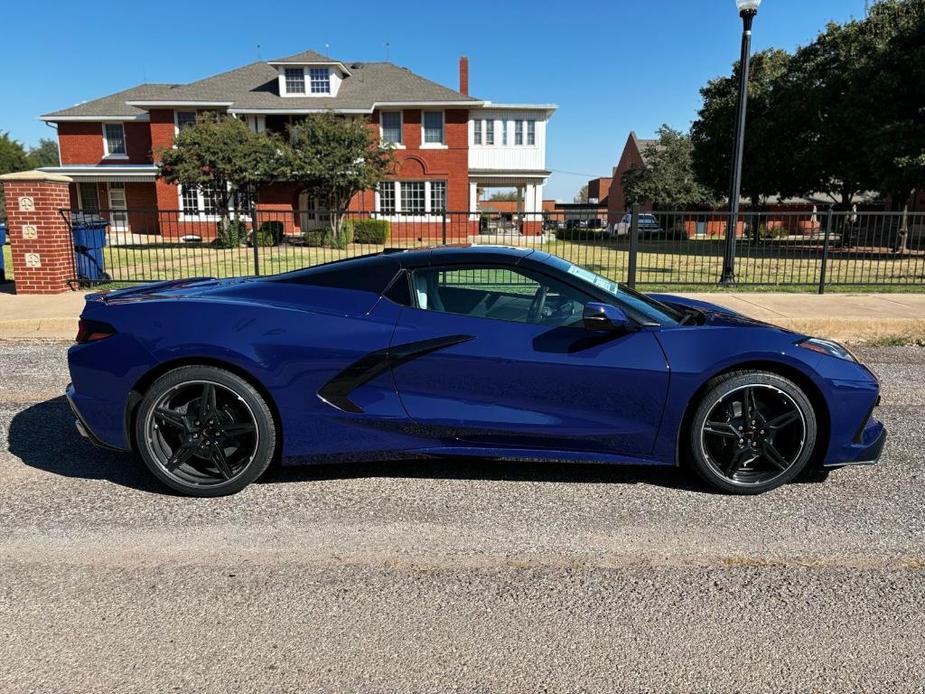 new 2025 Chevrolet Corvette car, priced at $77,950