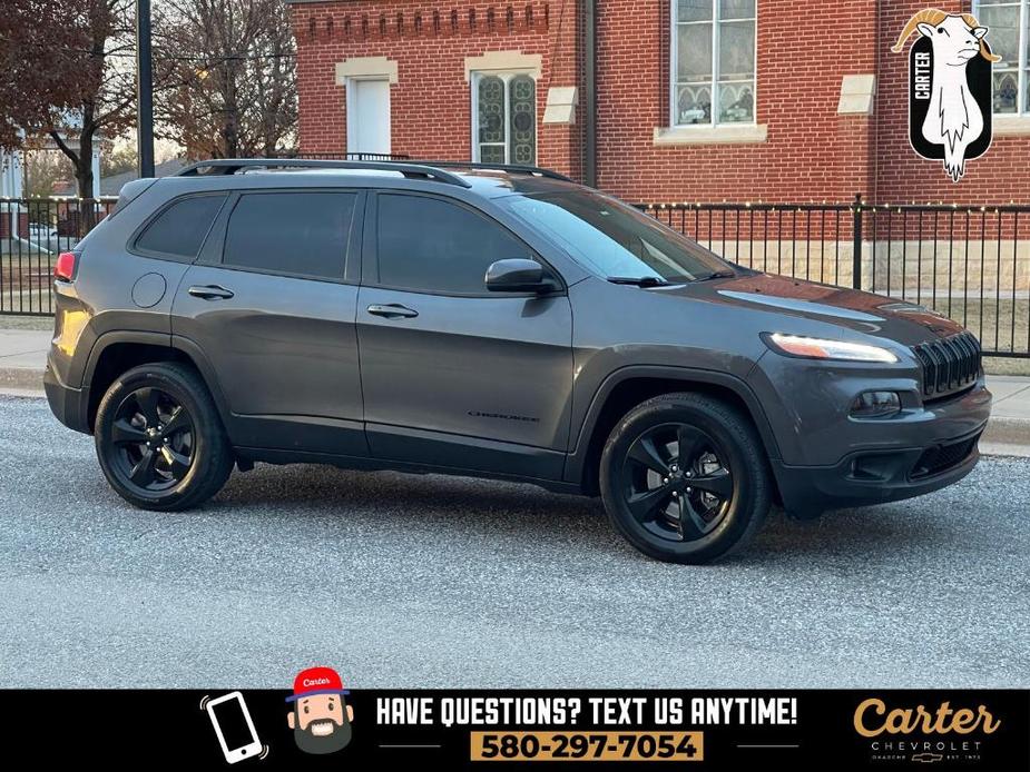 used 2017 Jeep Cherokee car, priced at $12,231