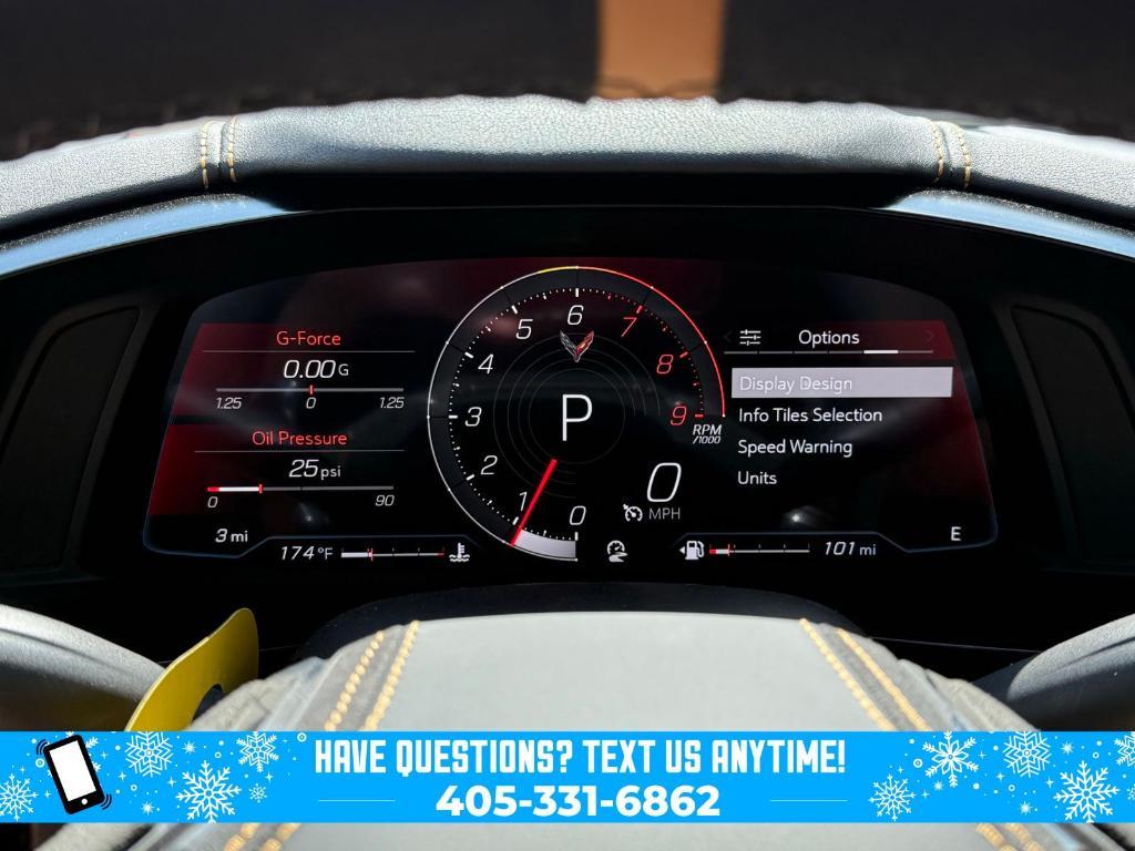 new 2025 Chevrolet Corvette car, priced at $130,995