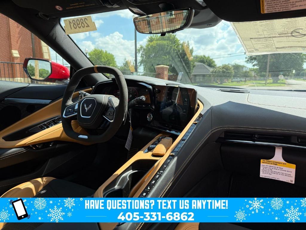 new 2025 Chevrolet Corvette car, priced at $130,995