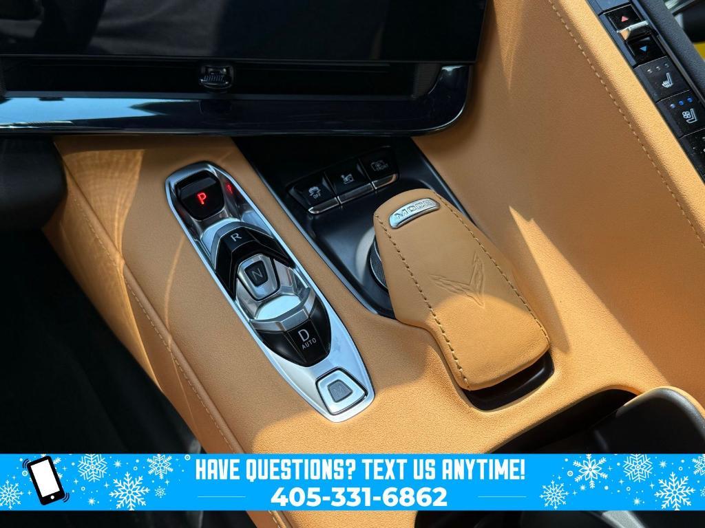 new 2025 Chevrolet Corvette car, priced at $130,995