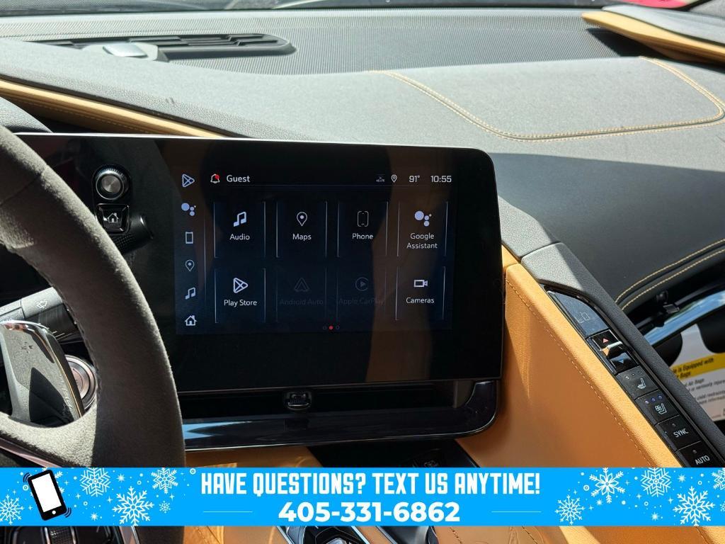 new 2025 Chevrolet Corvette car, priced at $130,995