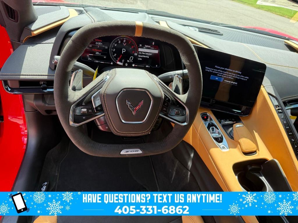 new 2025 Chevrolet Corvette car, priced at $130,995