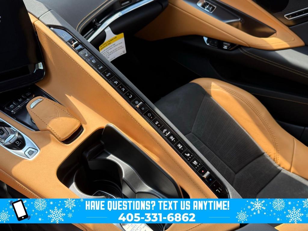 new 2025 Chevrolet Corvette car, priced at $130,995