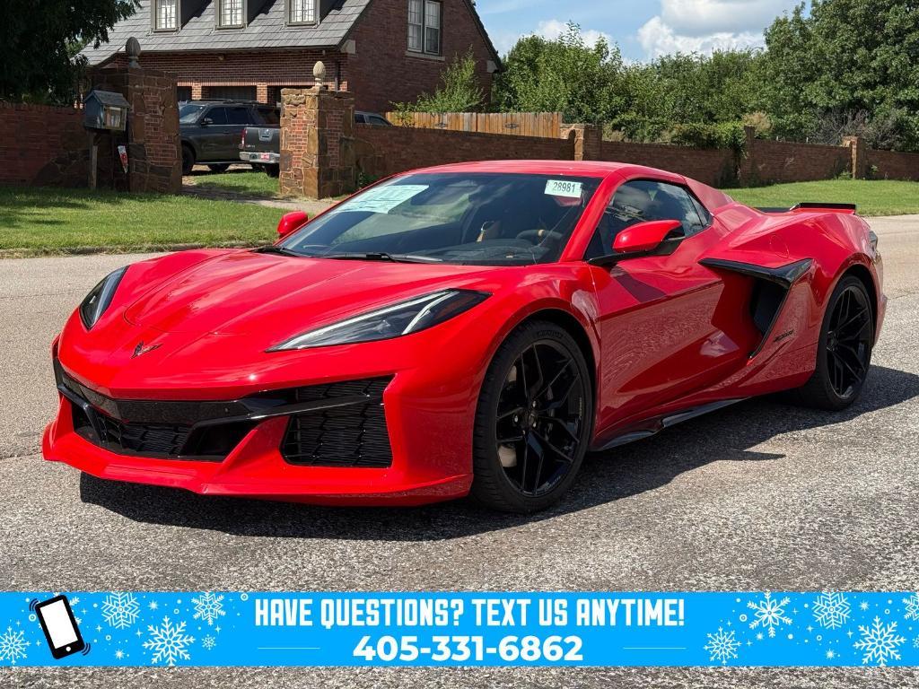 new 2025 Chevrolet Corvette car, priced at $130,995