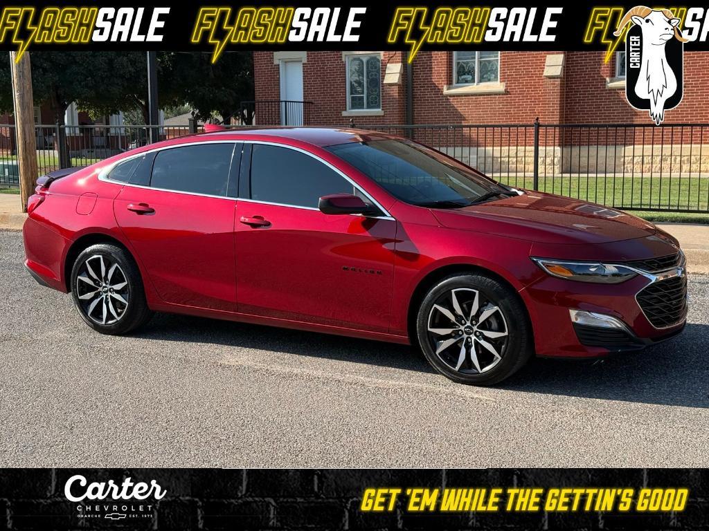 used 2023 Chevrolet Malibu car, priced at $20,481