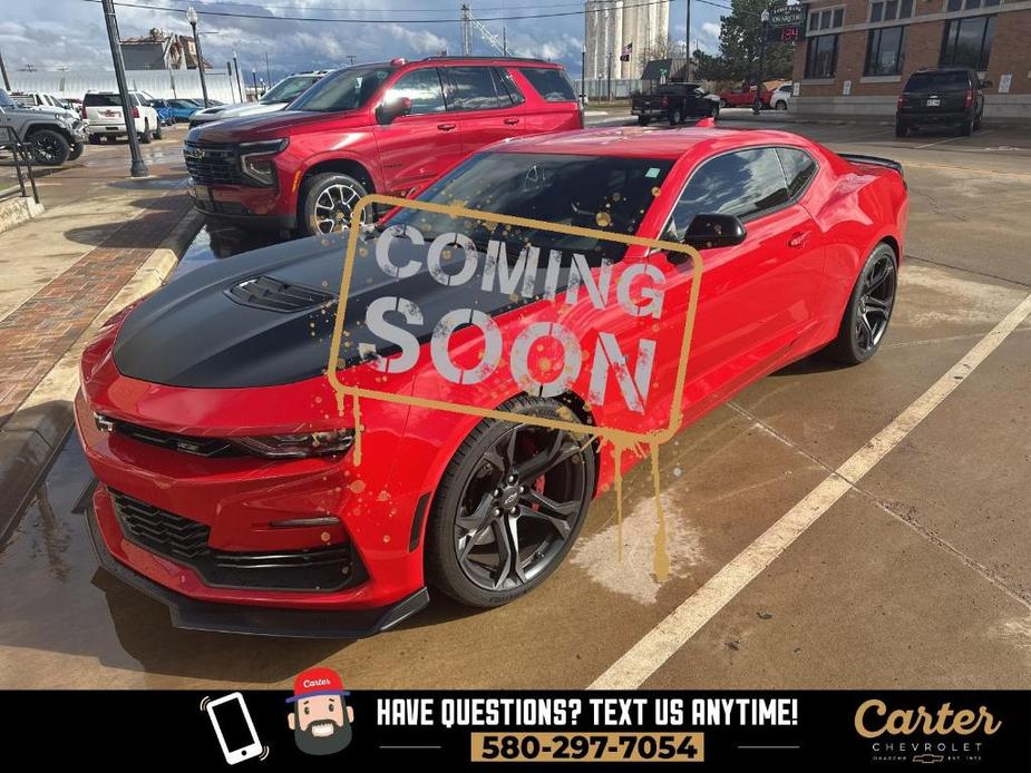 used 2021 Chevrolet Camaro car, priced at $45,900