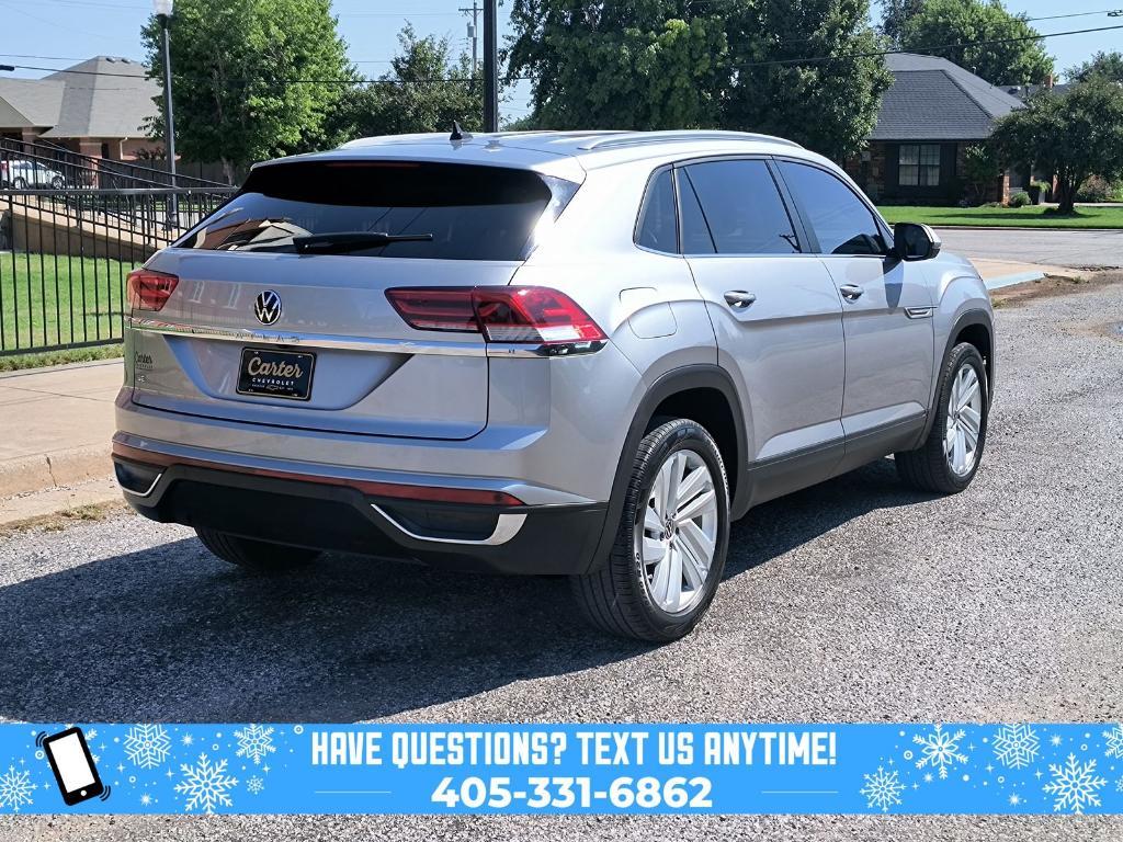 used 2022 Volkswagen Atlas Cross Sport car, priced at $20,560