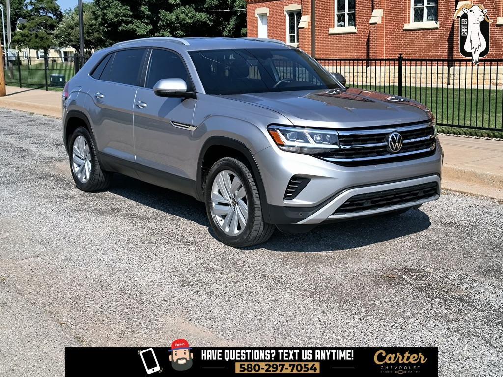 used 2022 Volkswagen Atlas Cross Sport car, priced at $23,000