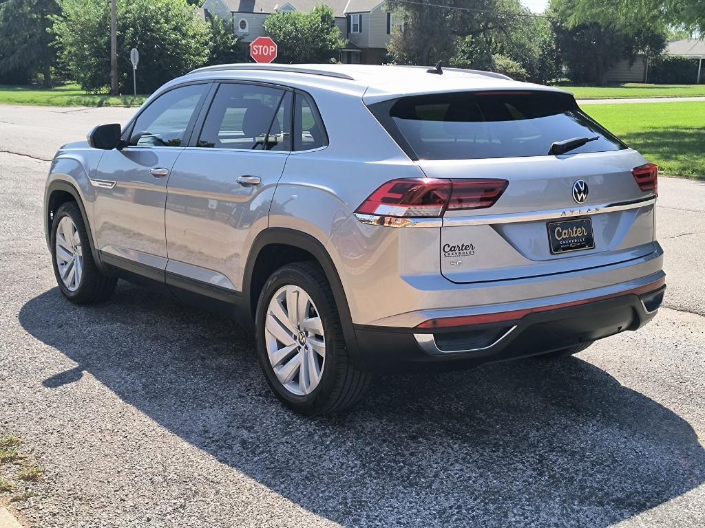used 2022 Volkswagen Atlas Cross Sport car, priced at $23,000