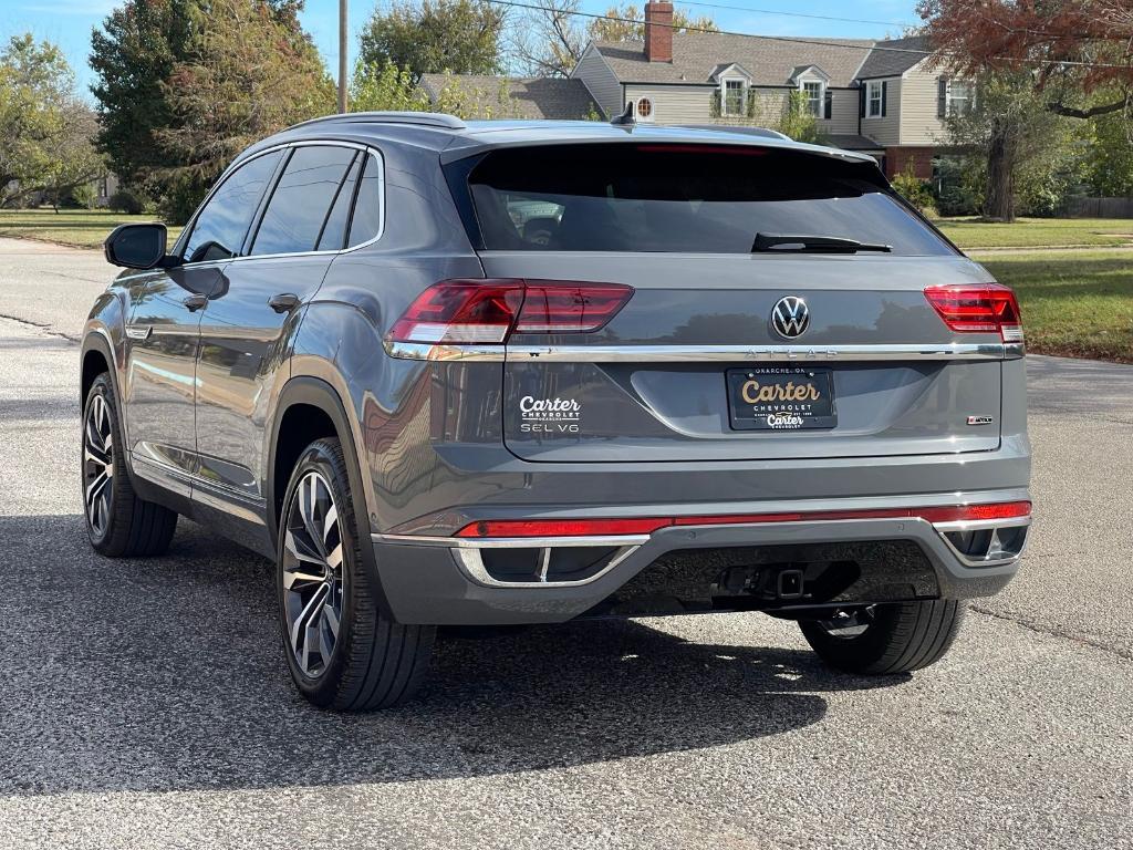 used 2022 Volkswagen Atlas Cross Sport car, priced at $30,995