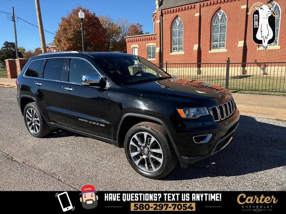 used 2018 Jeep Grand Cherokee car, priced at $17,611