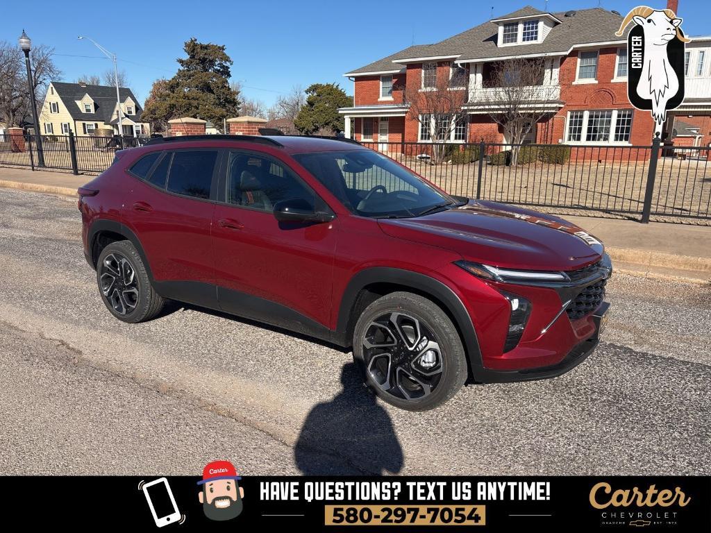 new 2025 Chevrolet Trax car, priced at $25,395