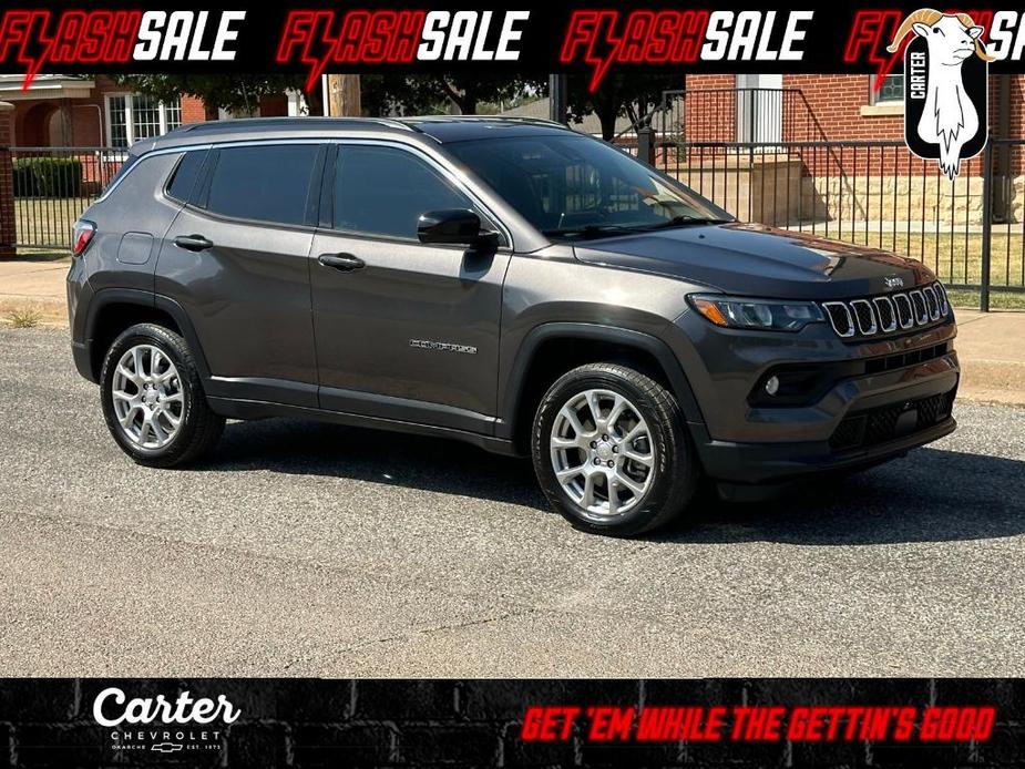 used 2023 Jeep Compass car, priced at $23,000